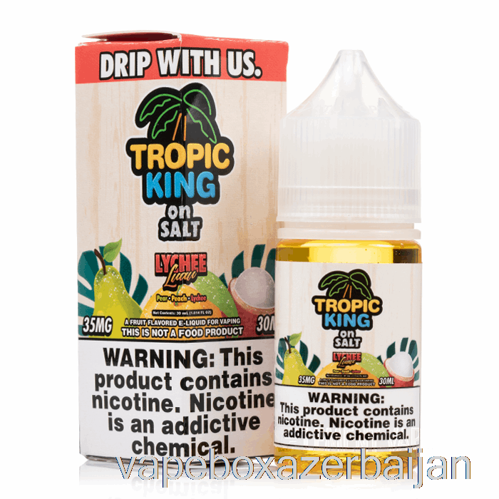 Vape Azerbaijan Lychee Luau - Tropic King On Salt - 30mL 50mg